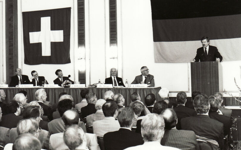 Bundeswirtschaftsminister Jürgen W. Möllemann, 1992