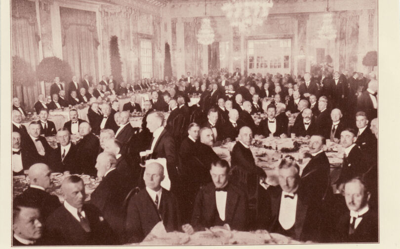 Erste Tagung der Auslandshandelskammern in Berlin 1924