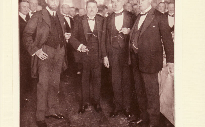 Empfangsabend anlässlich der ersten Tagung mit dem DIHT (heute DIHK) 1924