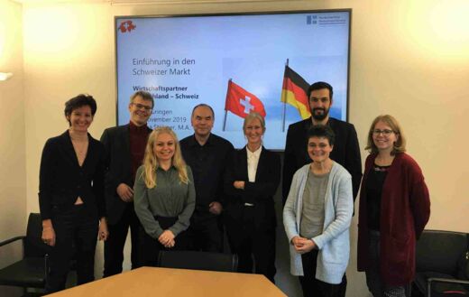 Die LEG Thüringen, thüringische Unternehmen und die Handelskammer D-CH