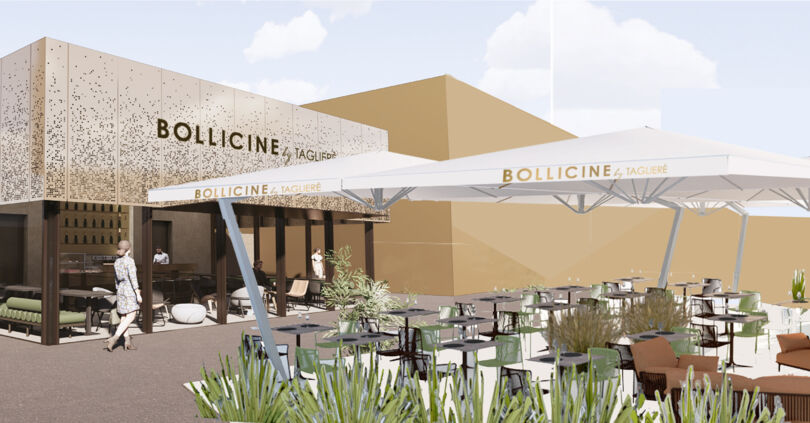 Aussenterasse im der Outletcity Aussenterasse im der Outletcity