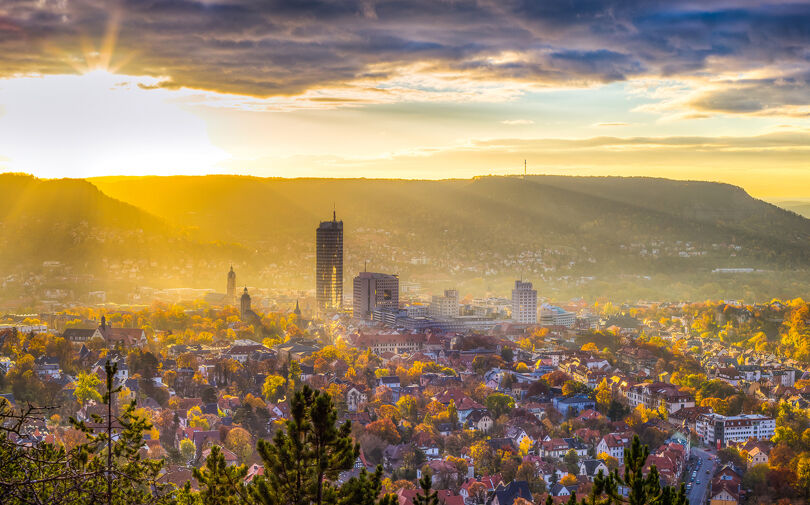 Blick auf Jena