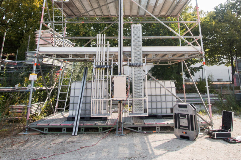 Das Gerüstbau-Robotersystem von KEWAZO Das Gerüstbau-Robotersystem von KEWAZO