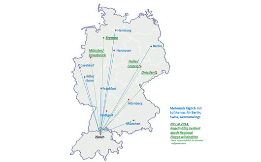Regionalverkehr - Zürich/Deutschland