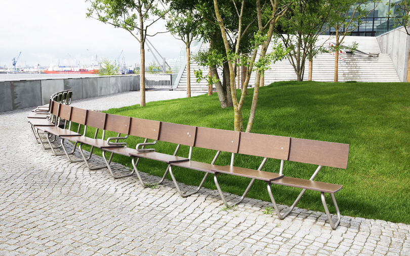 Lange Bank, Hamburger HafenCity Lange Bank, Hamburger HafenCity