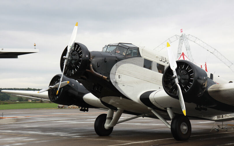 Legendäre Ju-52 in Dübendorf ZH
