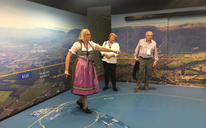 Sondertischkreis CERN Führung