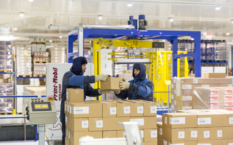 Lager FrigoLogistics von Galliker