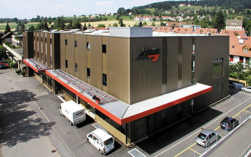 Der Unternehmenssitz in Mettmenstetten bei Zürich, Schweiz. Der Unternehmenssitz in Mettmenstetten bei Zürich, Schweiz.