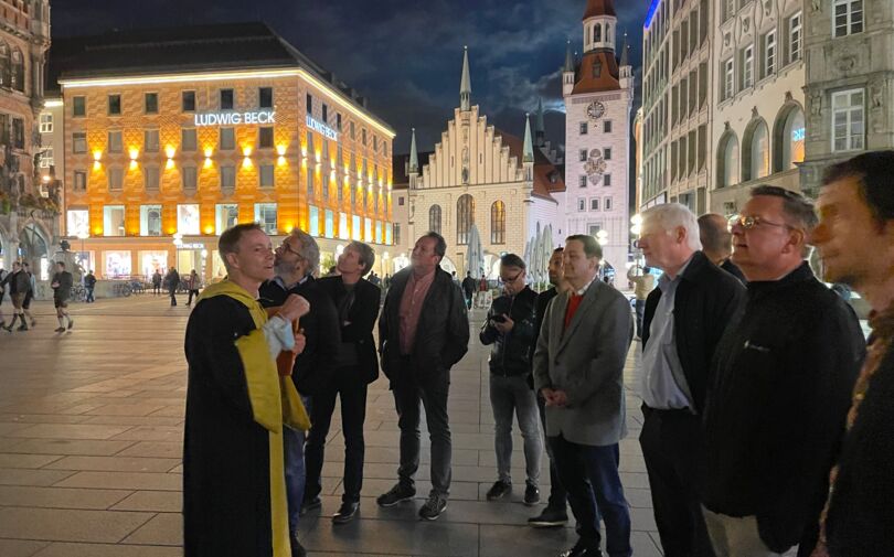 Ausstellerabend Stadtführung in München