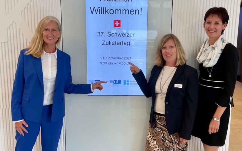 Team der Handelskammer Deutschland-Schweiz am 37. Zuliefertag Team der Handelskammer Deutschland-Schweiz am 37. Zuliefertag