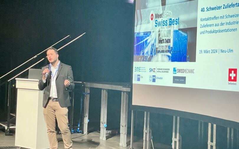 Schweizer Zuliefertag in der ratiopharm-Arena in Neu-Ulm Schweizer Zuliefertag in der ratiopharm-Arena in Neu-Ulm