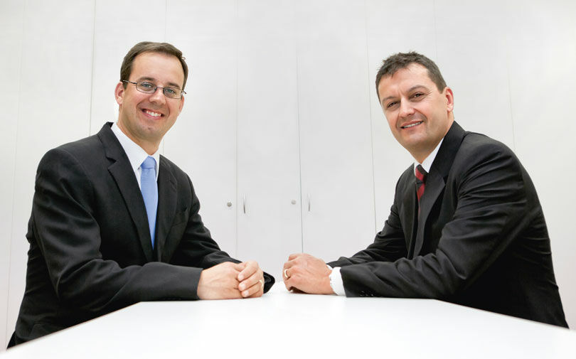 Gregor und Heinz Haab (v. l.) leiten das Hawa Familienunternehmen in zweiter Generation. Gregor und Heinz Haab (v. l.) leiten das Hawa Familienunternehmen in zweiter Generation.