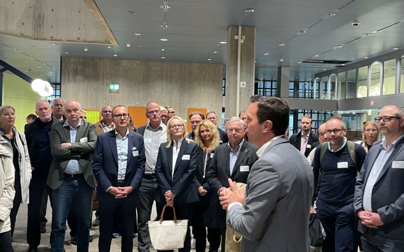 Sondertischkreis bei Swiss International mit CEO Jens Fehlinger im Gespräch