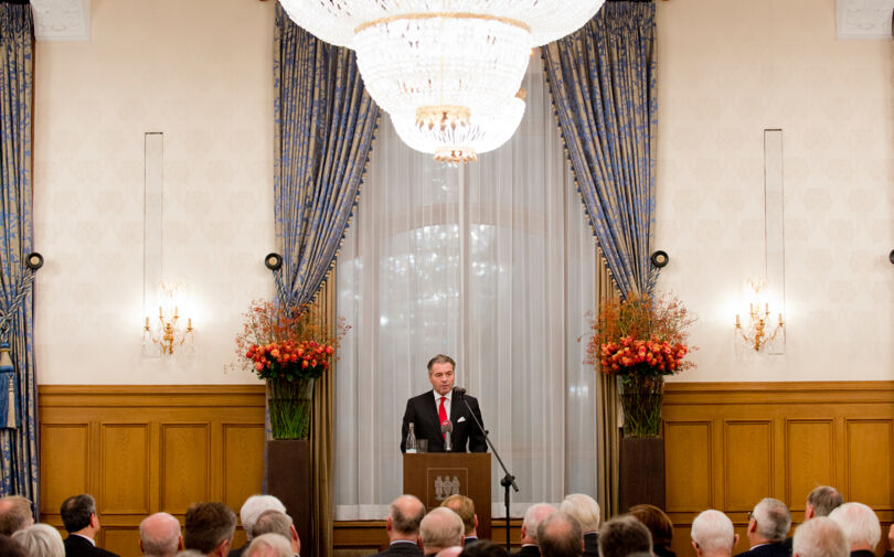Eric G. Sarasin Eröffnungsrede Saal