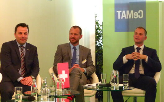 CeMAT Schwiss Lounge CeMAT Schwiss Lounge