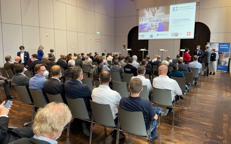Eröffnung 37. Schweizer Zuliefertag in München Eröffnung 37. Schweizer Zuliefertag in München