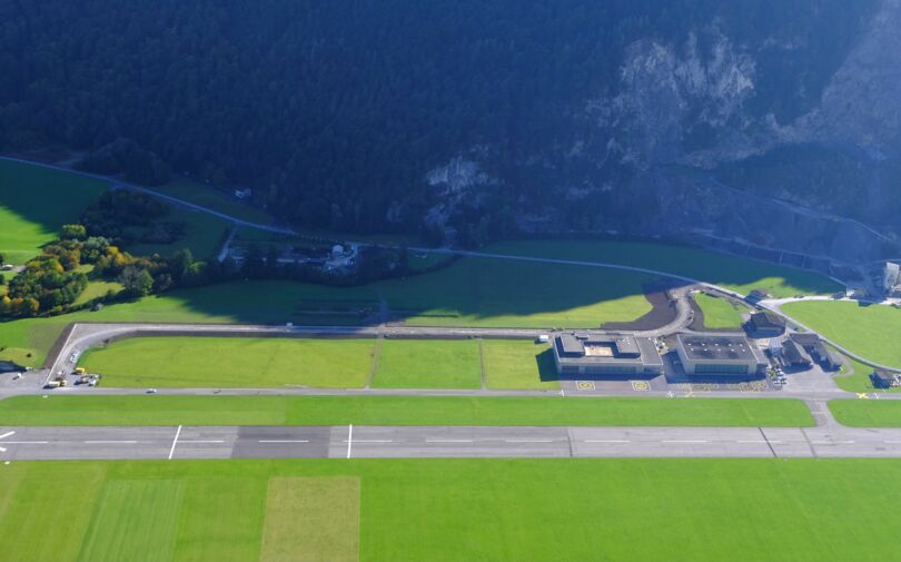 Bereit zum Abheben: Flugplatz Mollis
