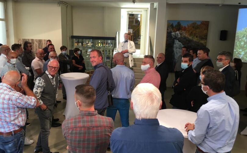 Ausstellerabend: Empfang der Aussteller und Kooperationspartner bei der Brauerei Ganter in Freiburg i.Br.