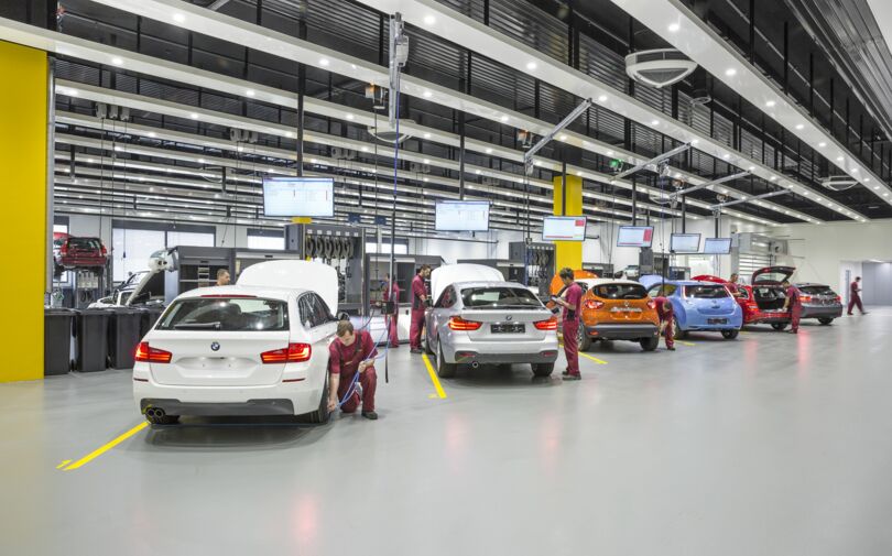 Technische Aufbereitung im Galliker-CarCenter
