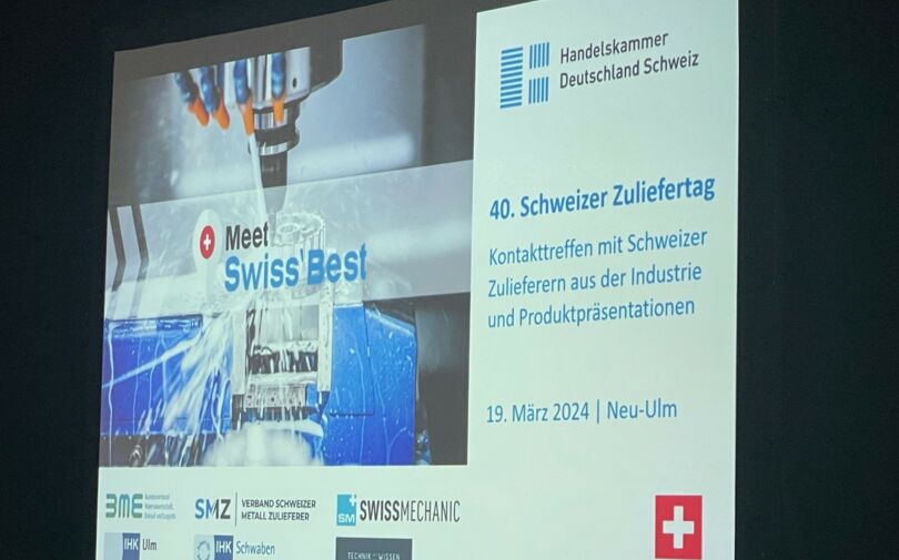 Schweizer Zuliefertag in der ratiopharm-Arena in Neu-Ulm  Schweizer Zuliefertag in der ratiopharm-Arena in Neu-Ulm