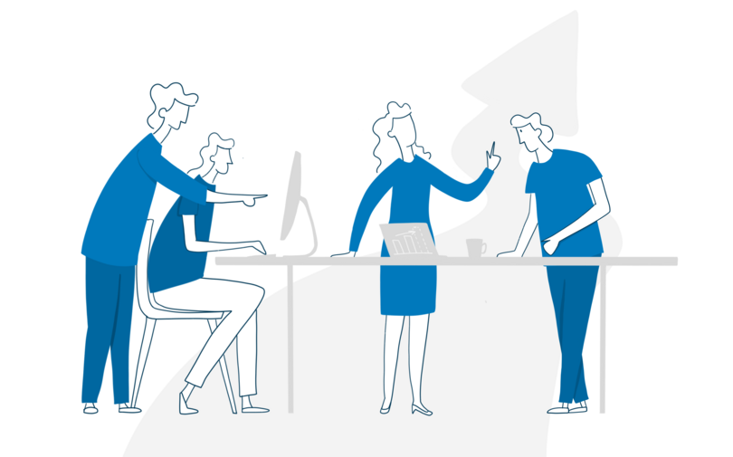 Illustration Handelskammer Illustration Handelskammer