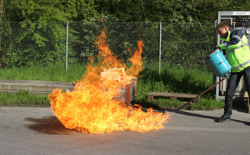 Vorführung bei der Messer Schweiz AG