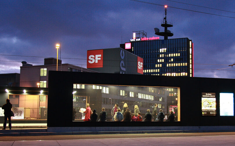 Haltestelle Glattalbahn, Zürich