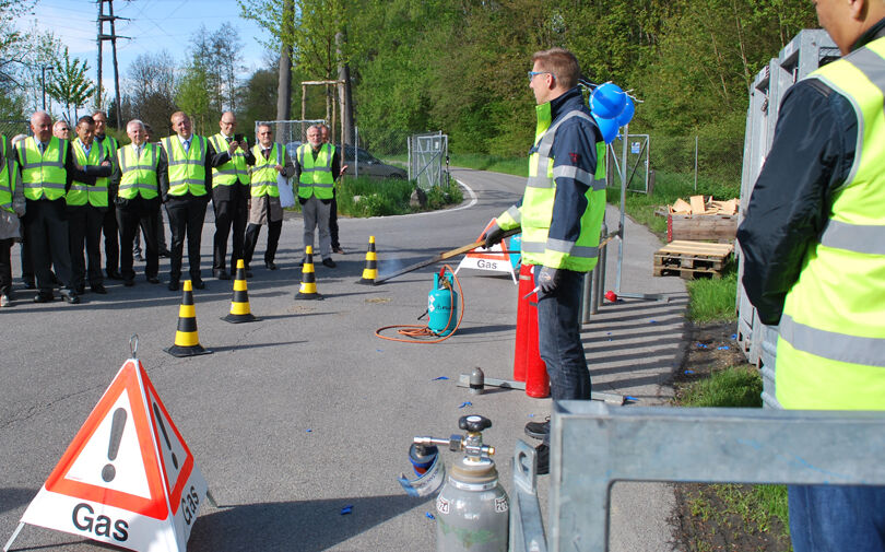 Rundgang bei der Messer Schweiz AG